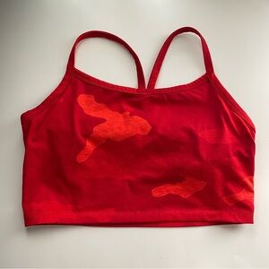 Offline By Aerie The Hugger Sports Bra Camo Print Size XL